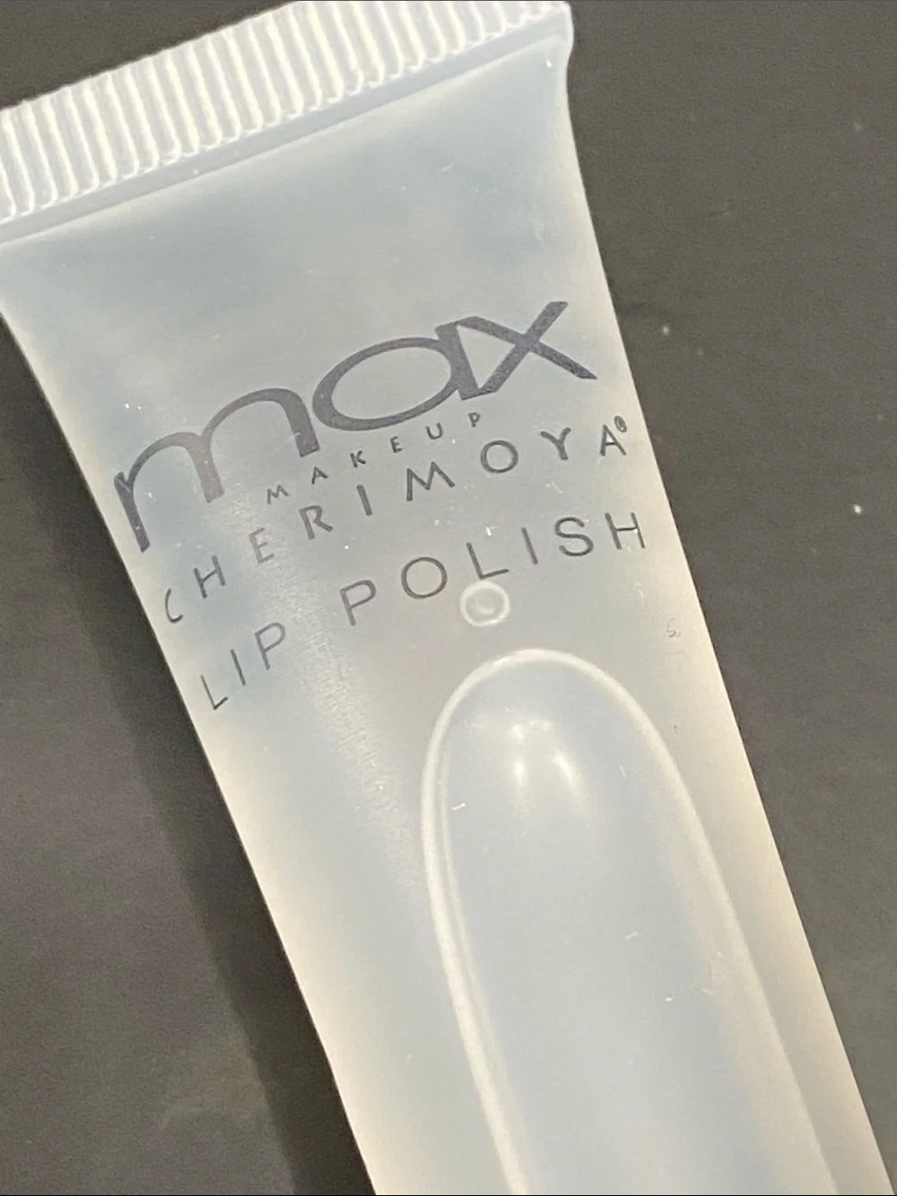 Max Makeup Cherimoya Clear Lip Polish Glass Shine Gloss NEW